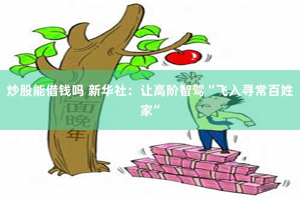 炒股能借钱吗 新华社：让高阶智驾“飞入寻常百姓家”